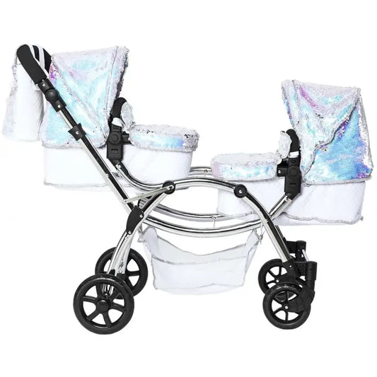 Roma Polly Twin Dolls Pram