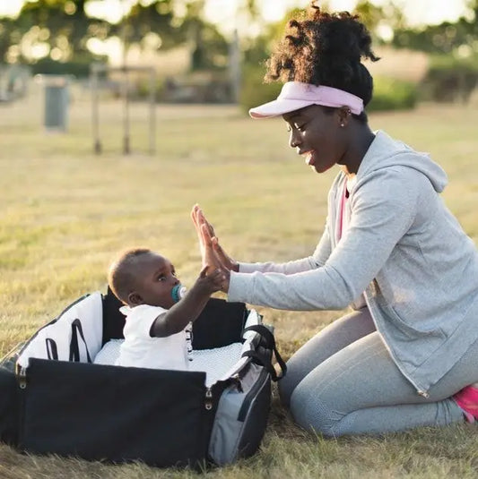 Baby Bag Station Travel Smart Nest Carrying Bag