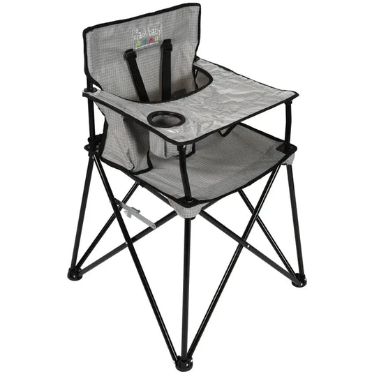 Ciao! Baby Grey Check Highchair
