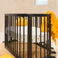 Oval Baby Crib - BLACK