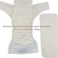100 Kawaii 5-layer Bamboo Cloth Diaper Inserts 8-36lbs