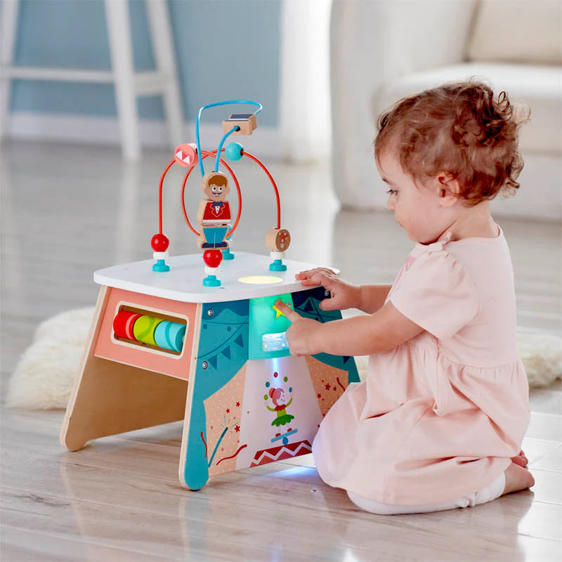 Light-Up Circus Activity Cube