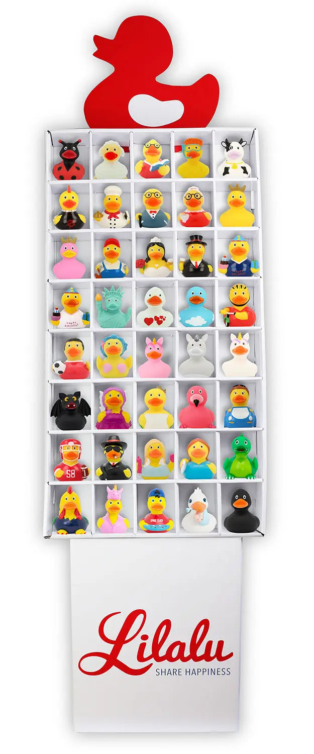 LD41 Quackys Floor Display w/ 2 Each of 40 Styles and Retail