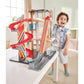Hape Gearhead Stunt Garage Wooden High Rise Car Parking Lot
