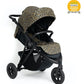 Roma Atlas 3 Wheel Pram - Khaki Leopard