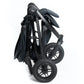 Roma Atlas 3 Wheel Pram - Jet Black