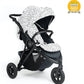 Roma Atlas 3 Wheel Pram - Jet Black