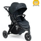 Roma Atlas 3 Wheel Pram - Jet Black