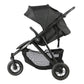 Roma Atlas 3 Wheel Pram - Jet Black