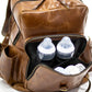 Oscar Leather Baby Backpack