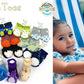 Rattle60 - 60 pc Boogie Toes Rattle Socks Assortment prepack
